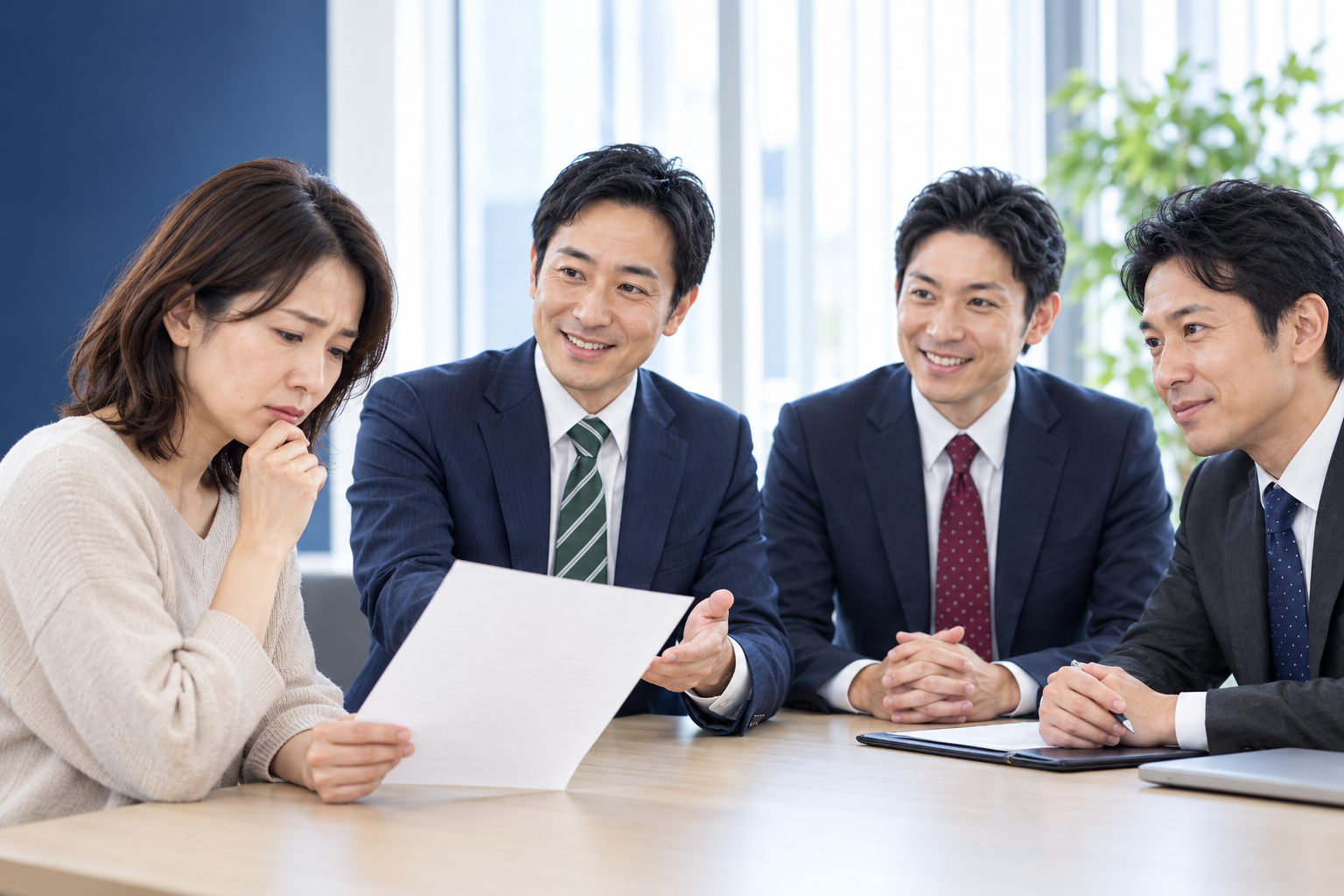 交通事故について相談する弁護士のイメージ